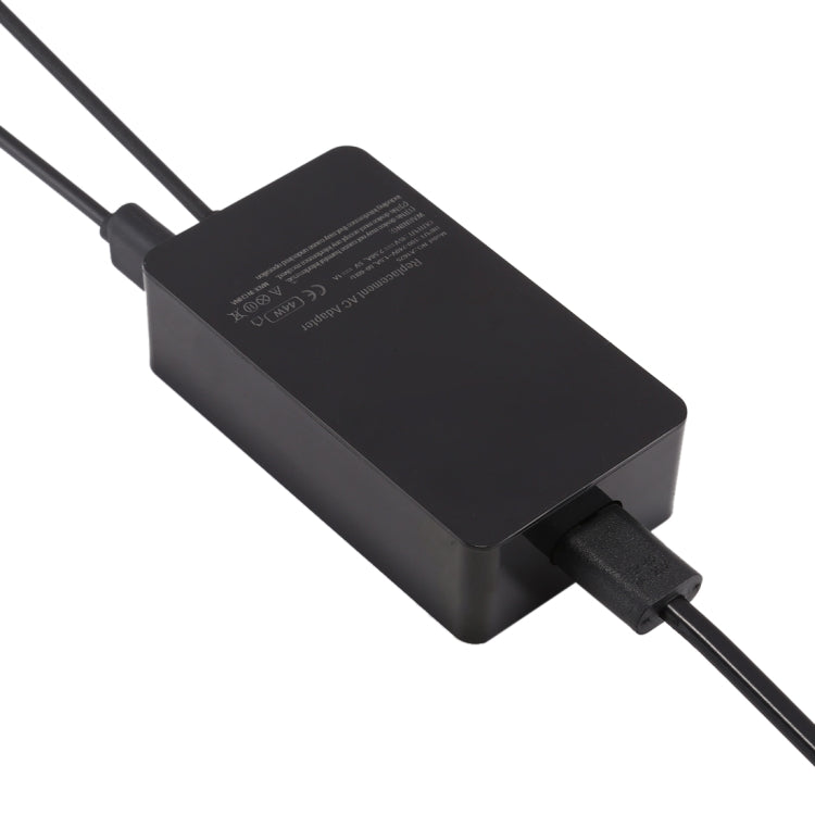 Carregador Adaptador de Alimentação AC A1625 15V 2.58A 44W para Microsoft Surface Pro 6 / Pro 5 (2017) / Pro 4, Plugue EU, MBC0294A, MBC0294D