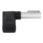 Adaptador de carga USB-C / Type-C fêmea para MagSafe 1 (em forma de L) macho de 5 pinos, Type-C para MagSafe 1