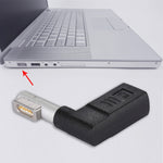 Adaptador de carga USB-C / Type-C fêmea para MagSafe 1 (em forma de L) macho de 5 pinos, Type-C para MagSafe 1