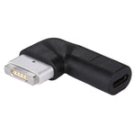 Adaptador de carga USB-C / Type-C fêmea para MagSafe 2 (em forma de T) macho de 5 pinos, Type-C para MagSafe 2