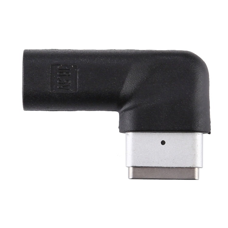 Adaptador de carga USB-C / Type-C fêmea para MagSafe 2 (em forma de T) macho de 5 pinos, Type-C para MagSafe 2