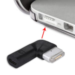 Adaptador de carga USB-C / Type-C fêmea para MagSafe 2 (em forma de T) macho de 5 pinos, Type-C para MagSafe 2