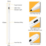 Ponta superfina magnética de 1,4-2,3 mm para caneta Stylus de ecrã capacitivo manuscrito que previne toques acidentais