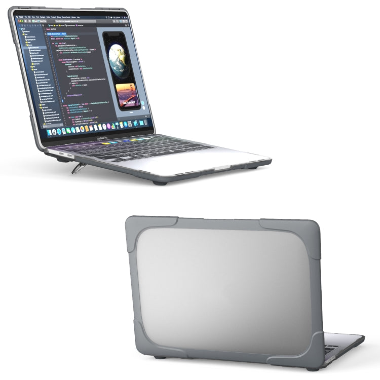 Capa Protetora para Portátil de PC + TPU em Duas Cores para MacBook Pro 13 polegadas 2022 & A2289 / A2251 / A2338 2020
