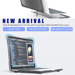 Capa Protetora para Portátil de PC + TPU em Duas Cores para MacBook Pro 13 polegadas 2022 & A2289 / A2251 / A2338 2020