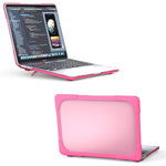 Capa Protetora para Portátil de PC + TPU em Duas Cores para MacBook Pro 13 polegadas 2022 & A2289 / A2251 / A2338 2020