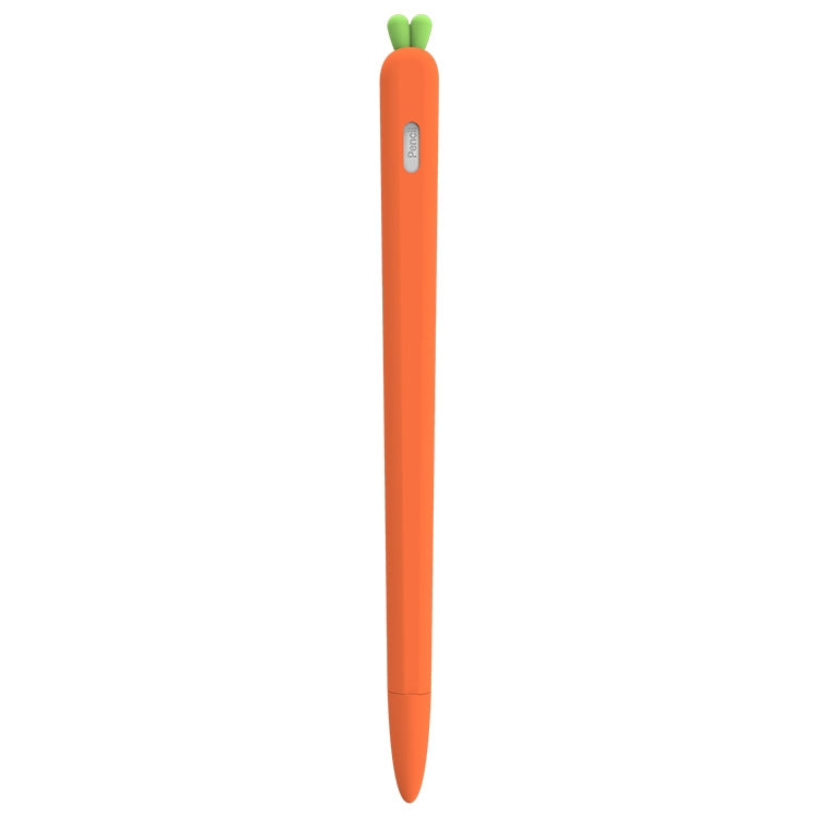 LOVE MEI Capa protetora em silicone em forma de cenoura para Apple Pencil 2, para Apple Pencil 2