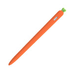 LOVE MEI Capa protetora em silicone em forma de cenoura para Apple Pencil 2, para Apple Pencil 2