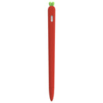LOVE MEI Capa protetora em silicone em forma de cenoura para Apple Pencil 2, para Apple Pencil 2