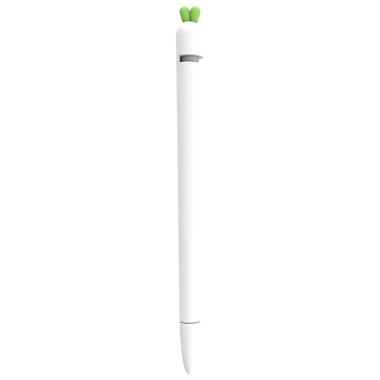 LOVE MEI Capa Protetora de Silicone para Apple Pencil 1 em Forma de Cenoura, Para Apple Pencil 1