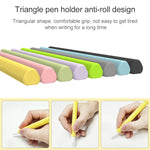 LOVE MEI Capa Protetora de Silicone para Apple Pencil 1 em Forma de Triângulo, Para Apple Pencil 1