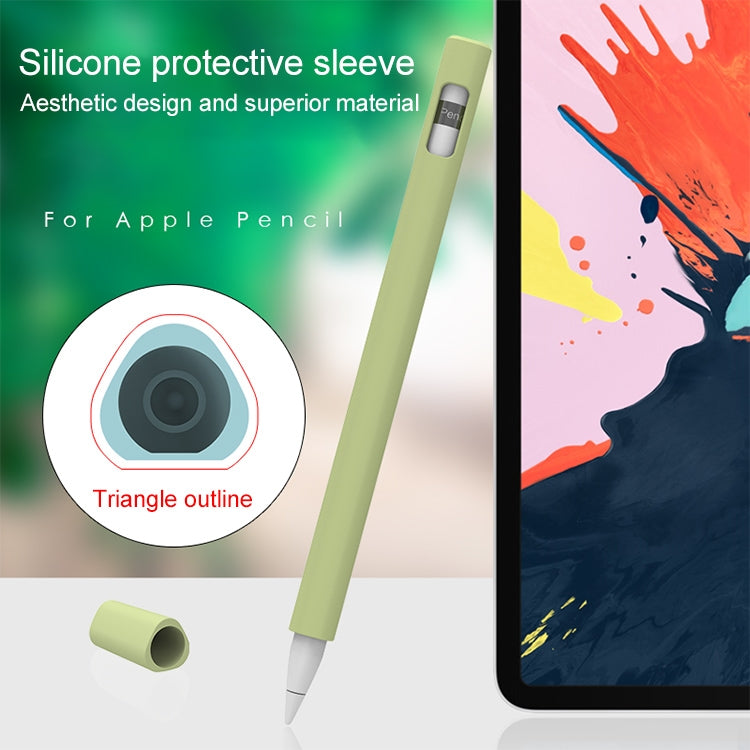 LOVE MEI Capa Protetora de Silicone para Apple Pencil 1 em Forma de Triângulo, Para Apple Pencil 1