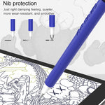 LOVE MEI Capa Protetora de Silicone para Apple Pencil 2 em Forma de Dedo Médio, Para Apple Pencil 2