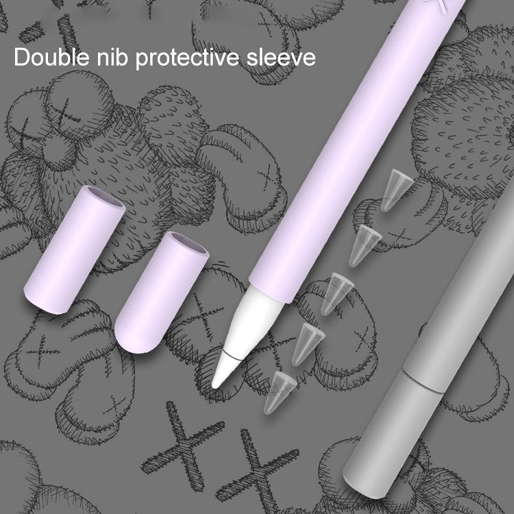 LOVE MEI Capa Protetora de Silicone para Apple Pencil 2 em Forma de Dedo Médio, Para Apple Pencil 2