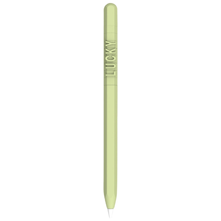 LOVE MEI Capa Protetora de Silicone para Apple Pencil 1 com Design de Números e Letras, Para Apple Pencil 1