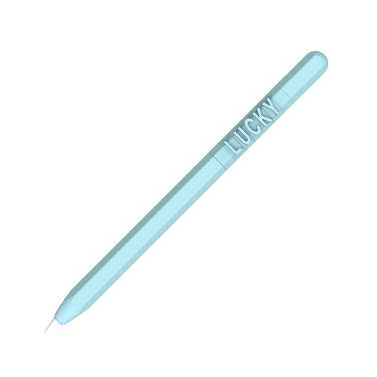 LOVE MEI Capa Protetora de Silicone para Apple Pencil 1 com Design de Números e Letras, Para Apple Pencil 1