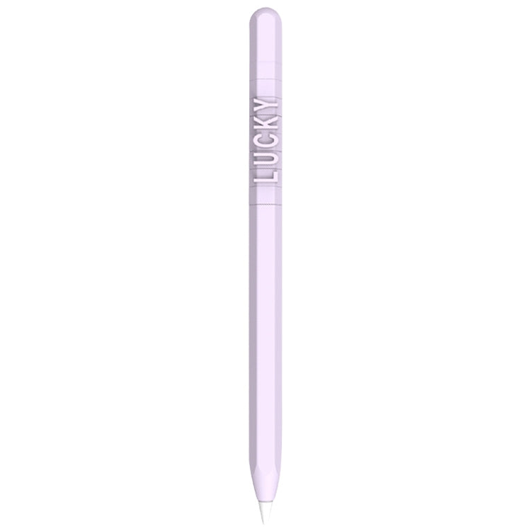 LOVE MEI Capa Protetora de Silicone para Apple Pencil 1 com Design de Números e Letras, Para Apple Pencil 1