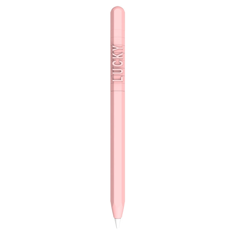 LOVE MEI Capa Protetora de Silicone para Apple Pencil 2 com Design de Números e Letras, Para Apple Pencil 2