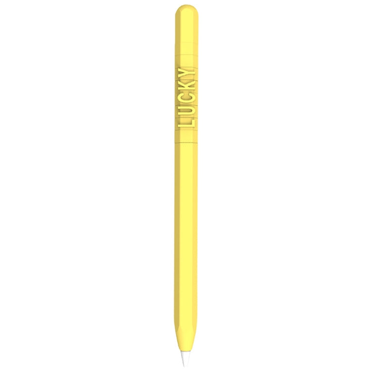 LOVE MEI Capa Protetora de Silicone para Apple Pencil 2 com Design de Números e Letras, Para Apple Pencil 2