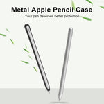 Estojo protetor antiderrapante metálico mate para caneta Stylus Apple Pencil 2, Para Apple Pencil 2