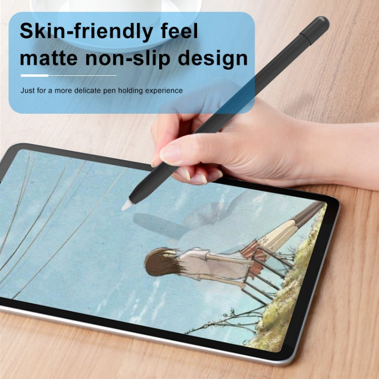 Estojo protetor antiderrapante metálico mate para caneta Stylus Apple Pencil 2, Para Apple Pencil 2