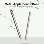 Estojo protetor antiderrapante metálico mate para caneta Stylus Apple Pencil 1, Para Apple Pencil 1