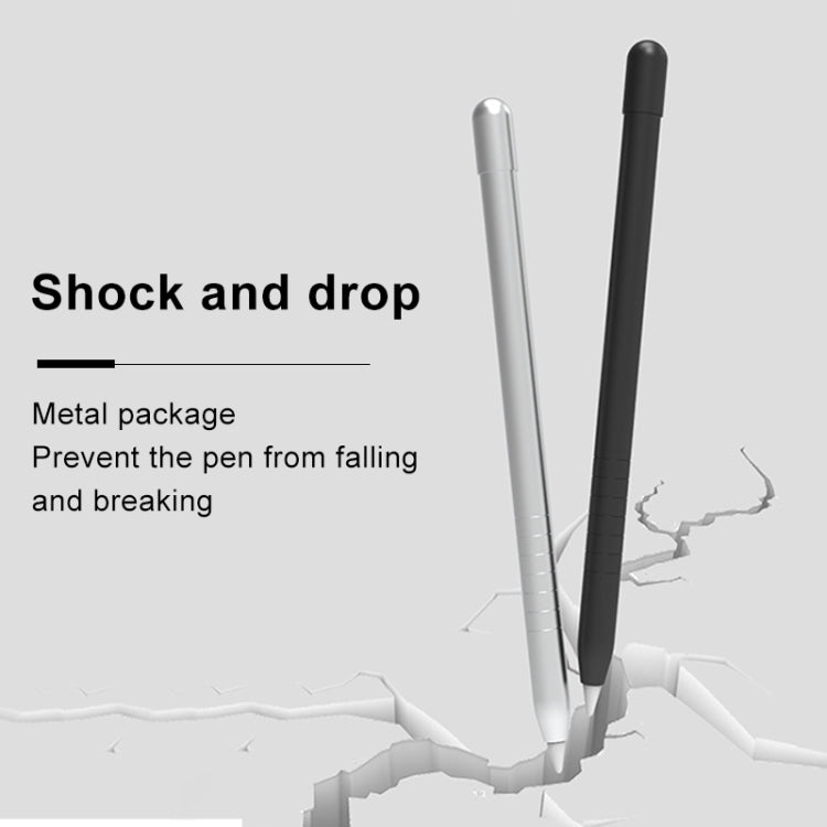 Estojo protetor antiderrapante metálico mate para caneta Stylus Apple Pencil 1, Para Apple Pencil 1