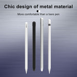 Estojo protetor antiderrapante metálico mate para caneta Stylus Apple Pencil 1, Para Apple Pencil 1