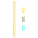 Estojo protetor de silicone com desenho animado de animal para caneta Stylus 4 em 1 para Apple Pencil 1, Para Apple Pencil 1