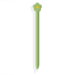 Capa protetora de silicone com desenho animado fofo para Apple Pencil 1 (Estrela de cinco pontas rosa), Para Apple Pencil 1
