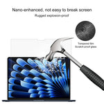 Para MacBook Air 15,3 polegadas A2941 2023 Filme de Vidro Temperado à Prova de Explosão com Dureza de Superfície 9H 0,26mm, Para MacBook Air 15,3 polegadas A2941 2023 / Air 15 M3 2024 A3114 (1 unidade)
