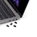 ENKAY 5 em 1 Tampões à Prova de Poeira para Porta de Carregamento para MacBook 12 polegadas / MacBook Pro 13,3 / 15,4 polegadas (2016/2017)