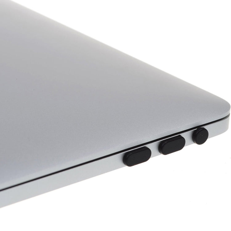ENKAY 5 em 1 Tampões à Prova de Poeira para Porta de Carregamento para MacBook 12 polegadas / MacBook Pro 13,3 / 15,4 polegadas (2016/2017)