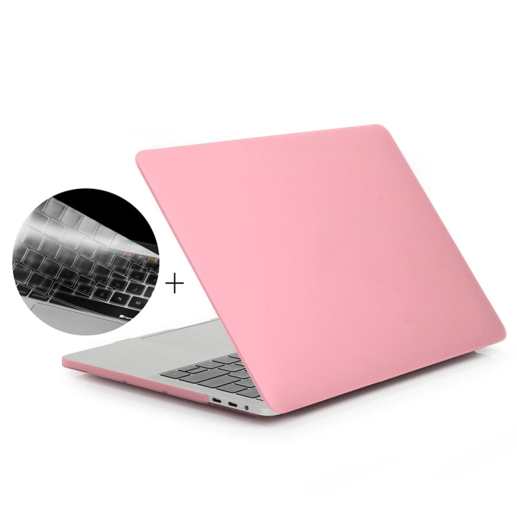 Capa protetora rígida fosca 2 em 1 ENKAY Hat-Prince + Capa protetora ultra fina de teclado TPU versão US para MacBook Pro 15,4 polegadas com Touch Bar (A1707) 2016, 15,4 polegadas com Touch Bar, Versão US 15,4 polegadas com Touch Bar