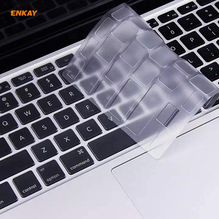 Capa protetora ultra fina de teclado TPU ENKAY Hat-prince versão US para MacBook Air 13,3 polegadas A1932 2018