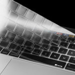 ENKAY Hat-Prince Estojo Protetor Rígido Cristal 2 em 1 + Capa Protetora Ultra-fina de TPU para Teclado Versão US para MacBook Pro Novo 2016 15,4 polegadas com Touchbar (A1707), 15,4 polegadas com Touch Bar Versão US