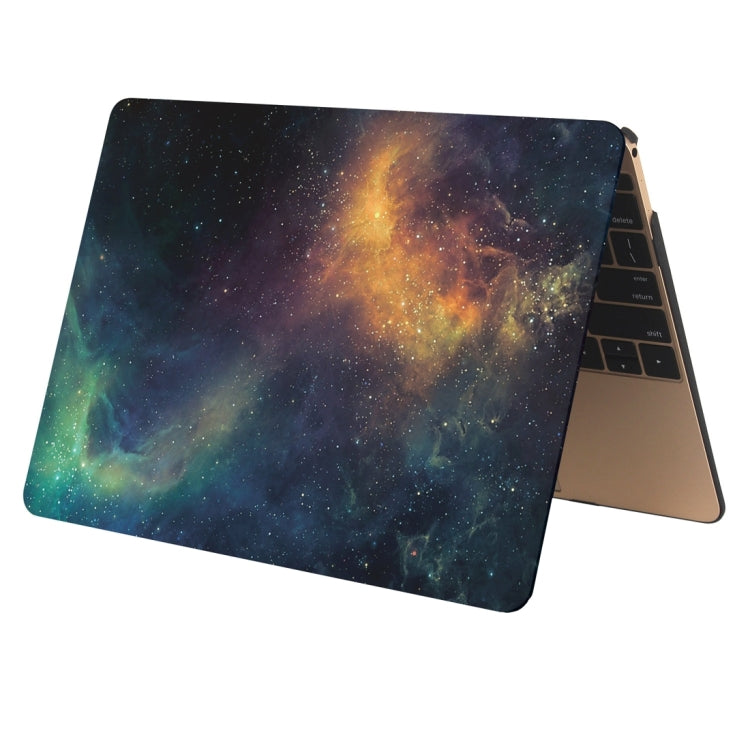 Para MacBook Pro Retina 12 polegadas Padrões Céu Estrelado Autocolantes de Água para Portátil Apple Estojo Protetor PC