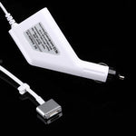 Carregador de carro MagSafe 2 estilo T de 85W 20V 4,25A com 1 porta USB para Apple Macbook A1398 / A1424 / MC975 / MC976 / ME664 / ME665, Comprimento: 1,7m, 85W 20V 4,25A
