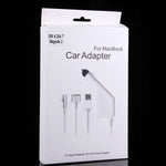 Carregador de carro MagSafe 2 estilo T de 85W 20V 4,25A com 1 porta USB para Apple Macbook A1398 / A1424 / MC975 / MC976 / ME664 / ME665, Comprimento: 1,7m, 85W 20V 4,25A