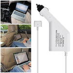 Carregador de carro MagSafe 2 estilo T de 85W 20V 4,25A com 1 porta USB para Apple Macbook A1398 / A1424 / MC975 / MC976 / ME664 / ME665, Comprimento: 1,7m, 85W 20V 4,25A