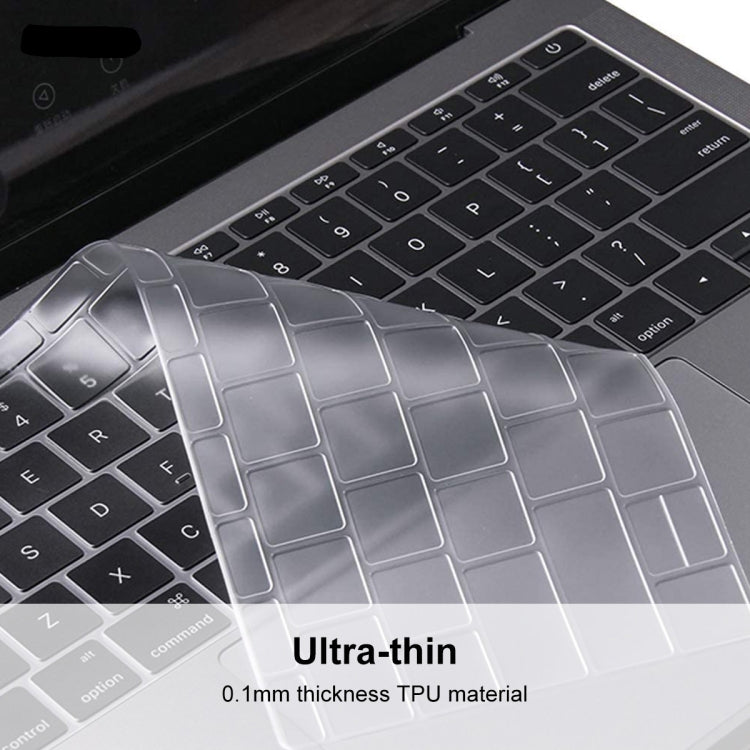 ENKAY Capa Protetora de TPU para Teclado para MacBook 12 polegadas 2015 (A1534) / MacBook Pro 13,3 polegadas sem Touch Bar (A1708), Versão Europa, Versão UE