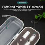 Para Apple Pencil 1 / 2 Estojo Protetor Multifuncional para Caneta de Escrita 8mm Caixa de Armazenamento TouchPen, 8mm