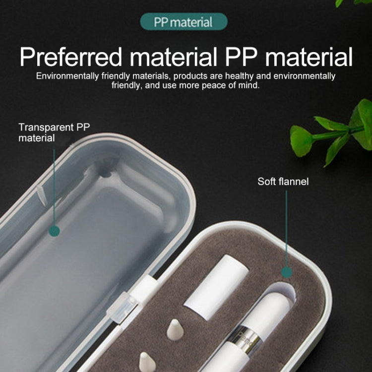 Para Apple Pencil 1 / 2 Estojo Protetor Multifuncional para Caneta de Escrita 10mm Caixa de Armazenamento TouchPen, 10mm