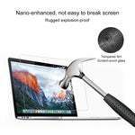 2 unidades de película protetora de vidro temperado 9H para ecrã de portátil MacBook Pro 16 polegadas