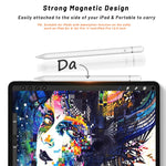 Caneta Stylus Capacitiva Ativa P7-LS com Rejeição de Palma para iPad Versão Após 2018, P7-LS