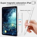 Caneta Stylus Capacitiva Ativa P8 com Rejeição de Palma para iPad Versão Após 2018, P8