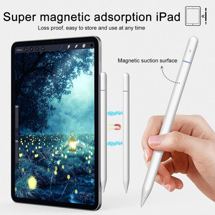 Caneta Stylus Capacitiva Ativa P8 com Rejeição de Palma para iPad Versão Após 2018, P8