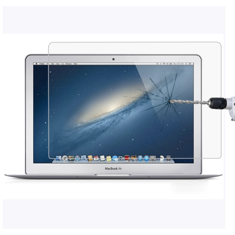 Filme de Vidro Temperado HD à Prova de Explosão com Dureza de Superfície 9H para MacBook Air 11.6 polegadas (A1370 / A1465), Para MacBook Air 11.6 polegadas (A1370 / A1465)