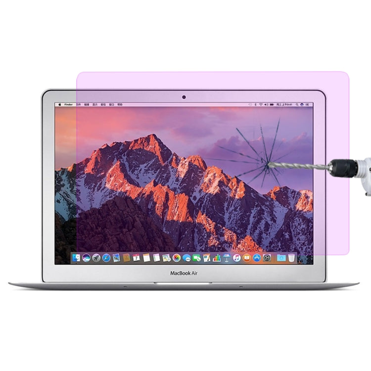 Filme de Vidro Temperado Anti Luz Azul à Prova de Explosão com Dureza de Superfície 9H para MacBook Air 13.3 polegadas (A1369 / A1466), Para MacBook Air 13.3 polegadas (A1369 / A1466)