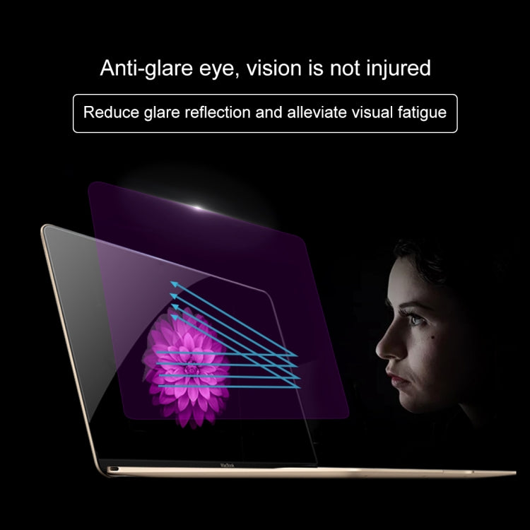 Filme de Vidro Temperado Anti Luz Azul à Prova de Explosão com Dureza de Superfície 9H para MacBook Air 13.3 polegadas (A1369 / A1466), Para MacBook Air 13.3 polegadas (A1369 / A1466)